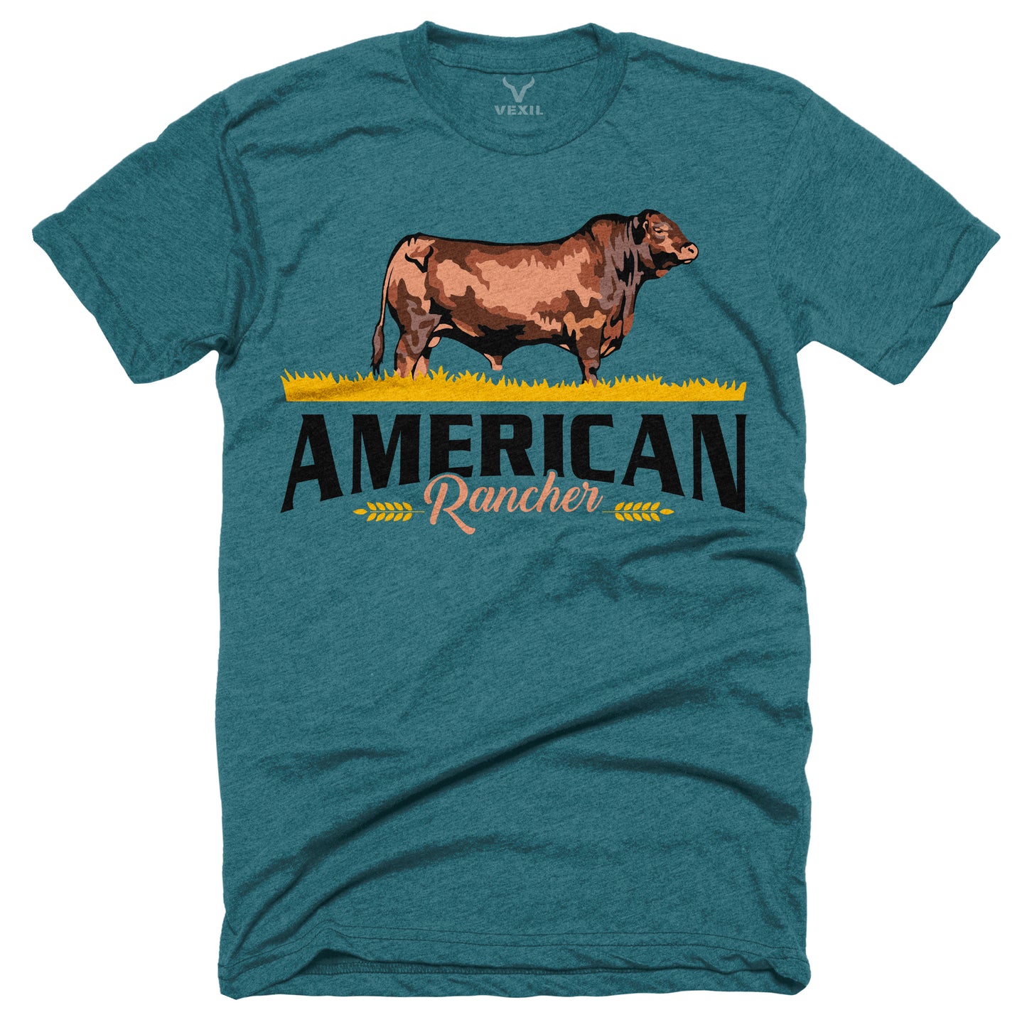 American Rancher - Red Brangus - Deep Teal