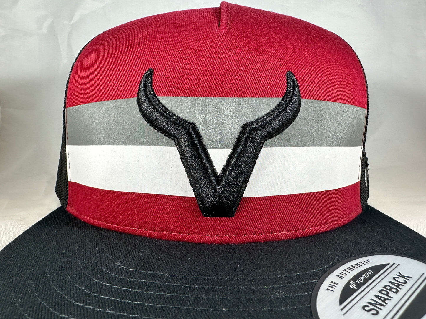Vexil Brand - Stripes - Black Icon - Black/Wine/Black Mesh