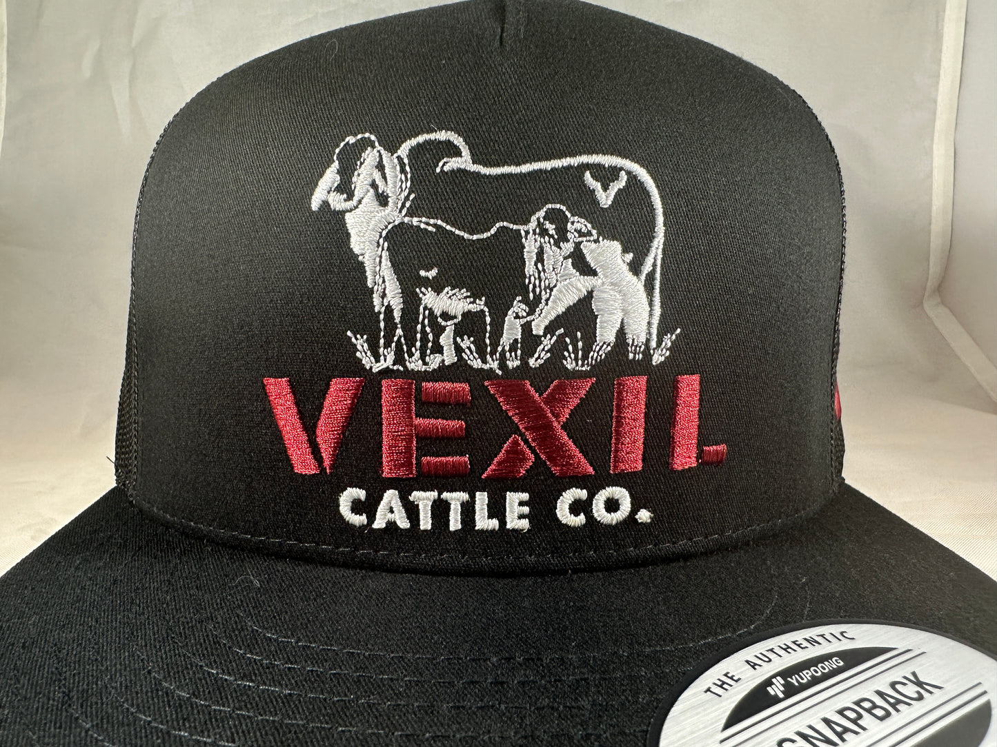 Vexil Cattle Co. - Logo - Black/Black Mesh