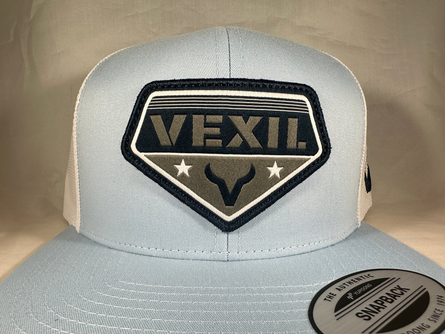 Vexil Brand - Shield - Light Blue/White Mesh