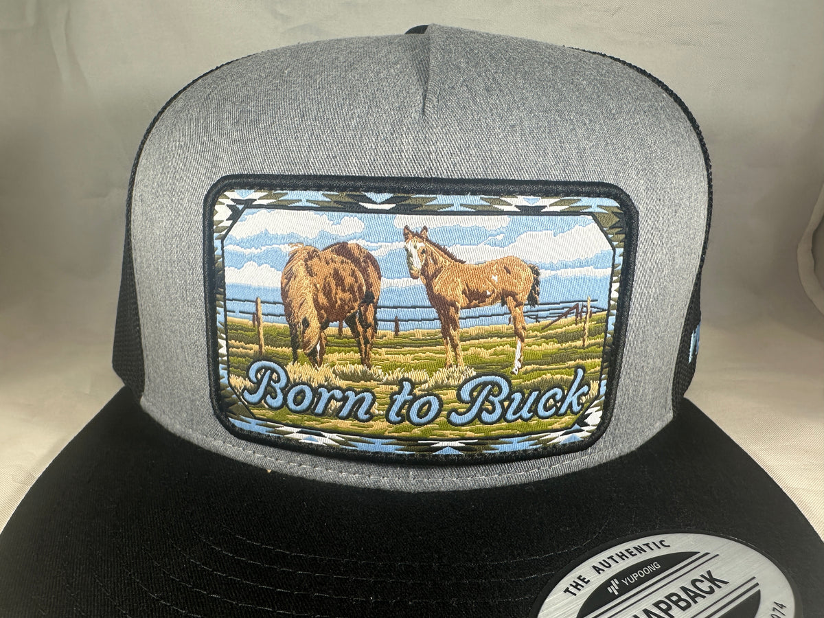 Born to Buck - Western caps for men
