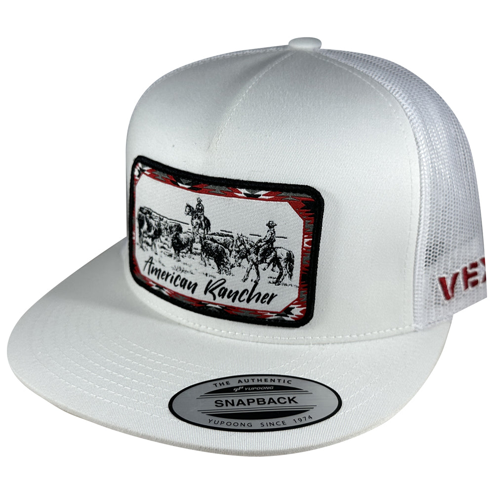 American Rancher - Checking Cows - White/White Mesh