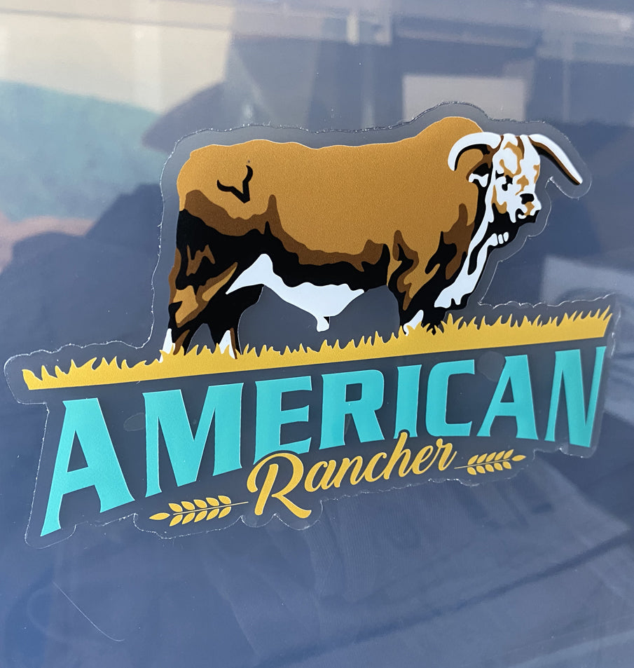American Rancher Sticker - Braford