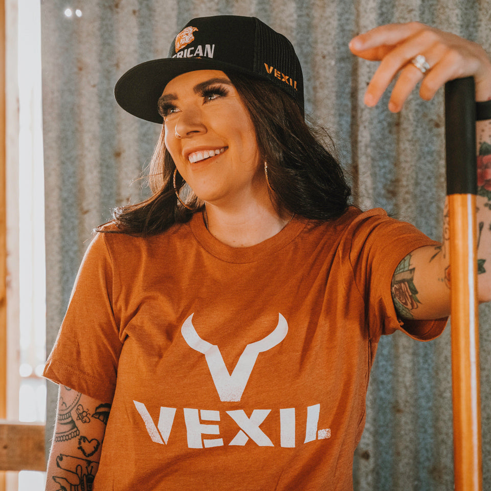 Vexil Brand - Distressed Logo - Autumn