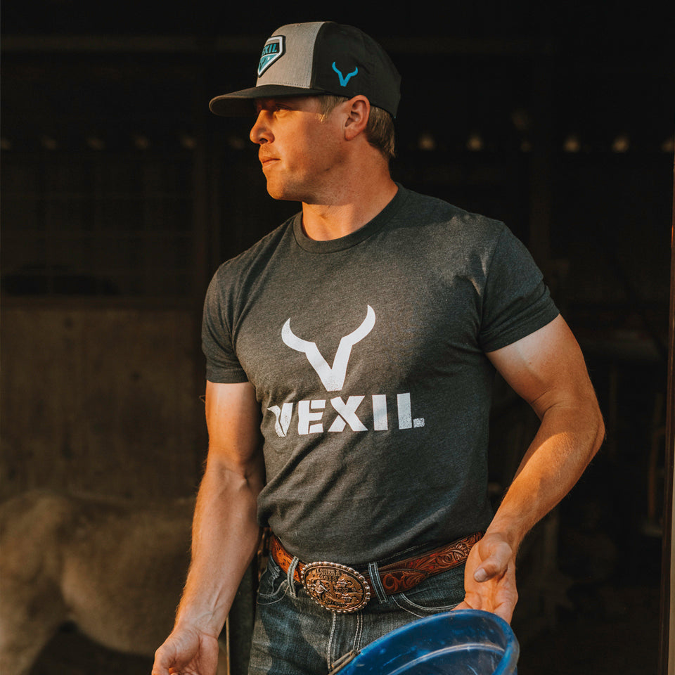 Vexil Brand - Distressed Logo - Midnight Navy