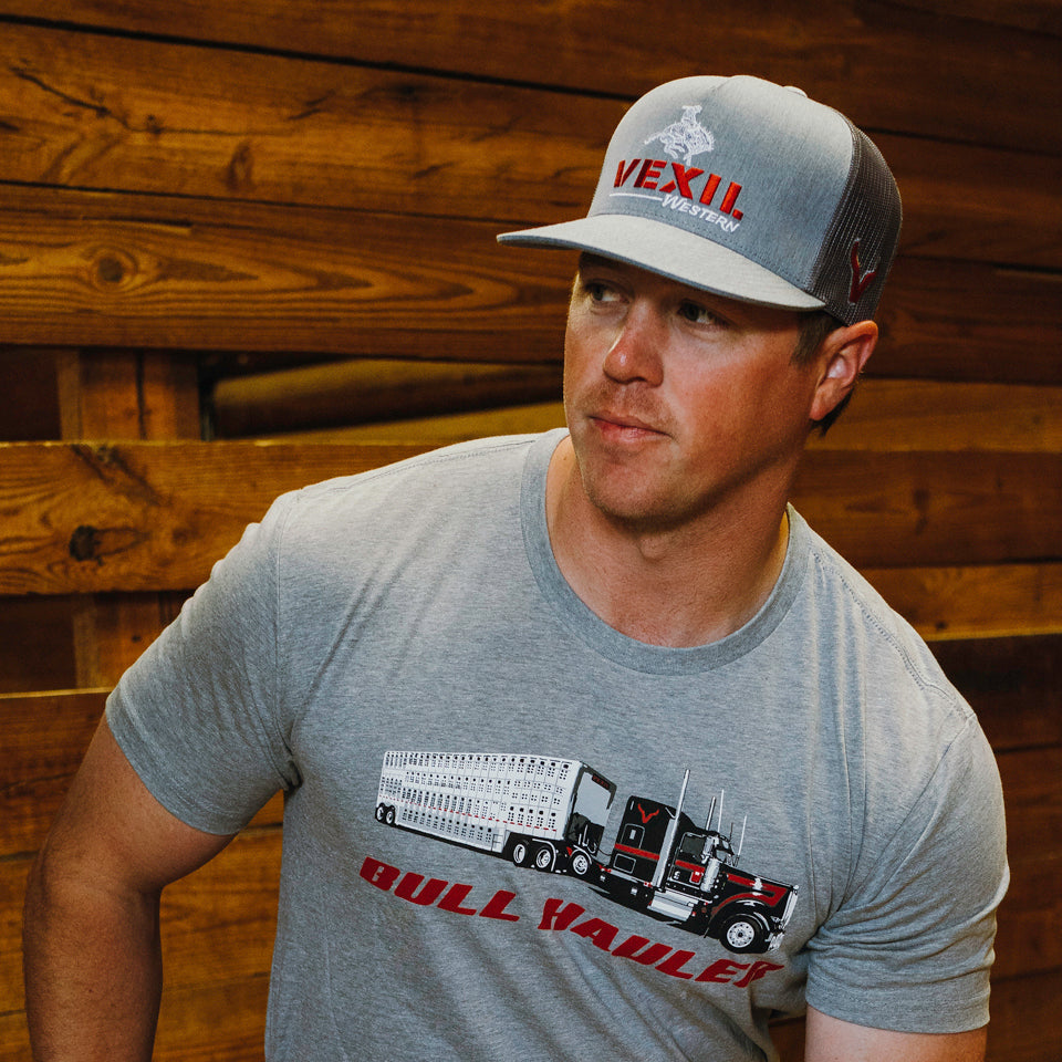 Vexil Western - Bronc - Heather Grey/Grey Mesh