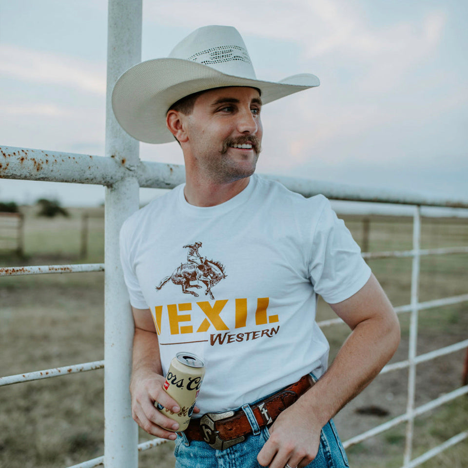 Vexil Western - Bronc - White
