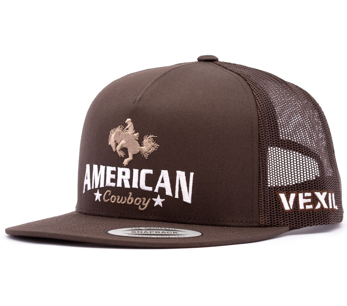 American Cowboy - Bronc - Wet Brown/Coffee Mesh