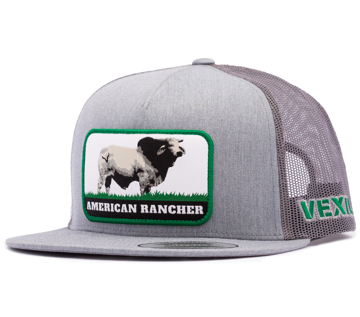 American Rancher - Brahma Bull - Heather Grey/Grey Mesh