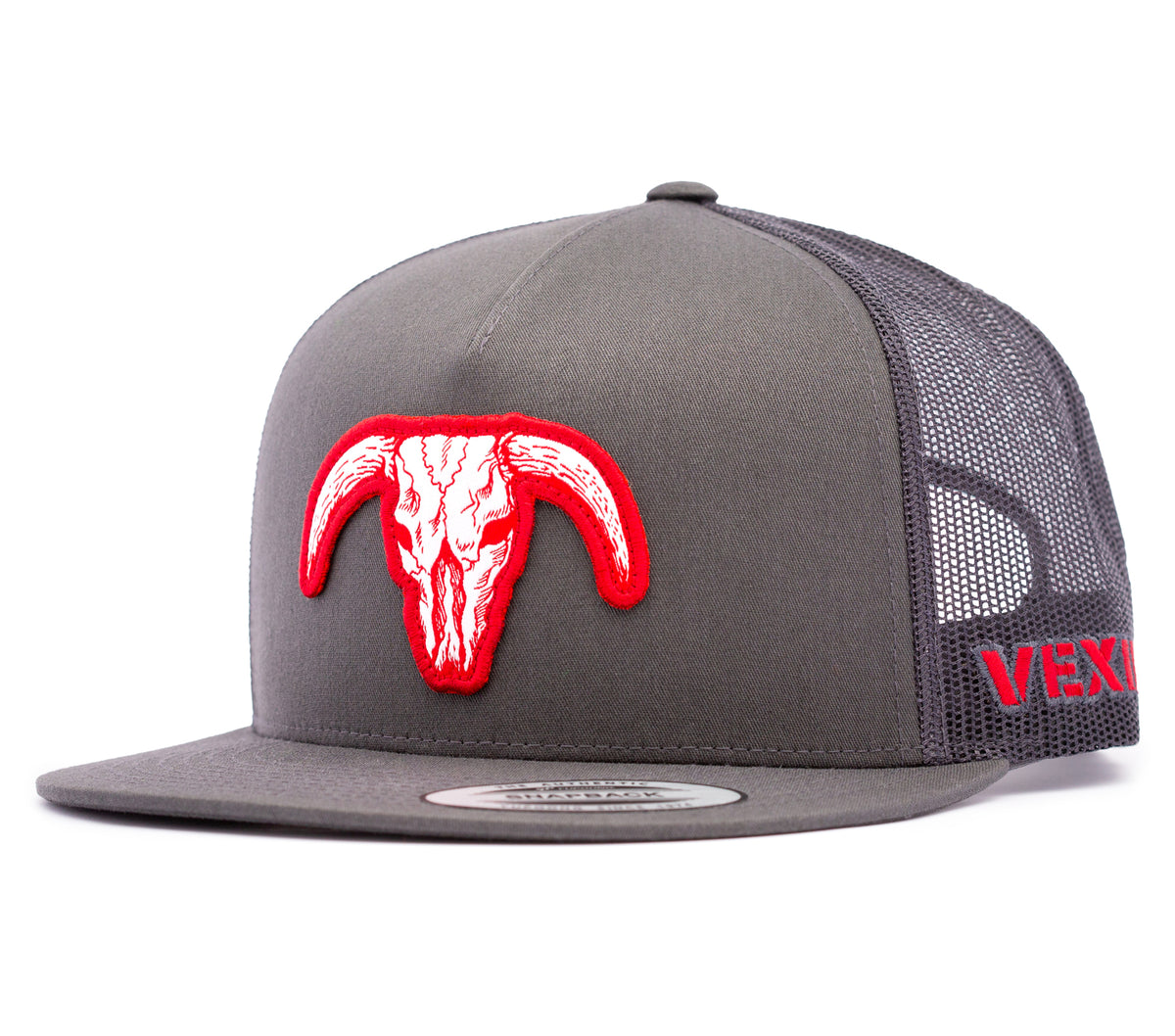 Bull Skull - Charcoal/Charcoal Mesh