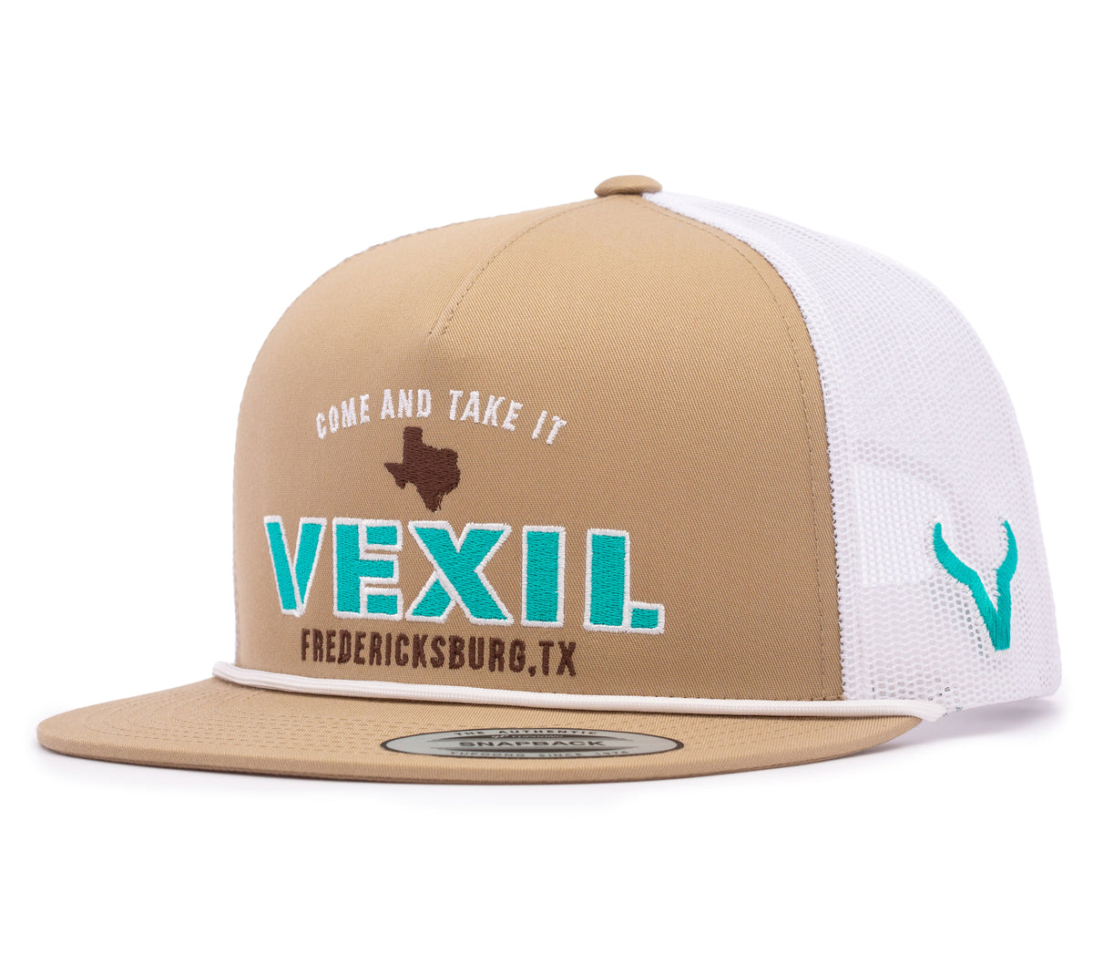 Come & Take It - Khaki/White Mesh