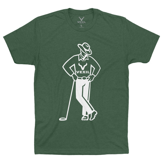 Cowboy Golfer - Forest Green