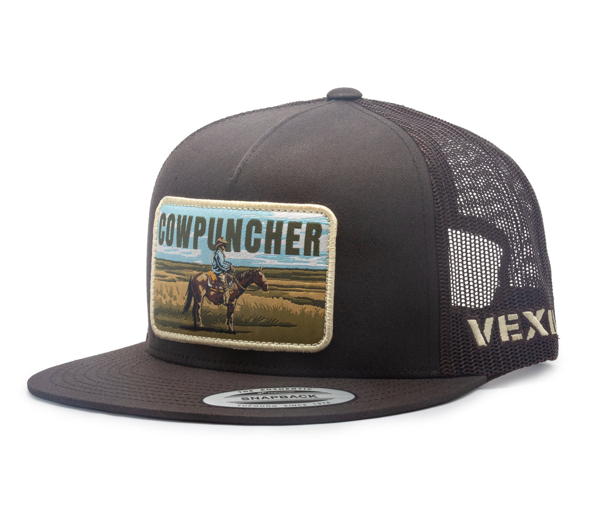 Cowpuncher - Open Range - Wet Brown/Coffee Mesh