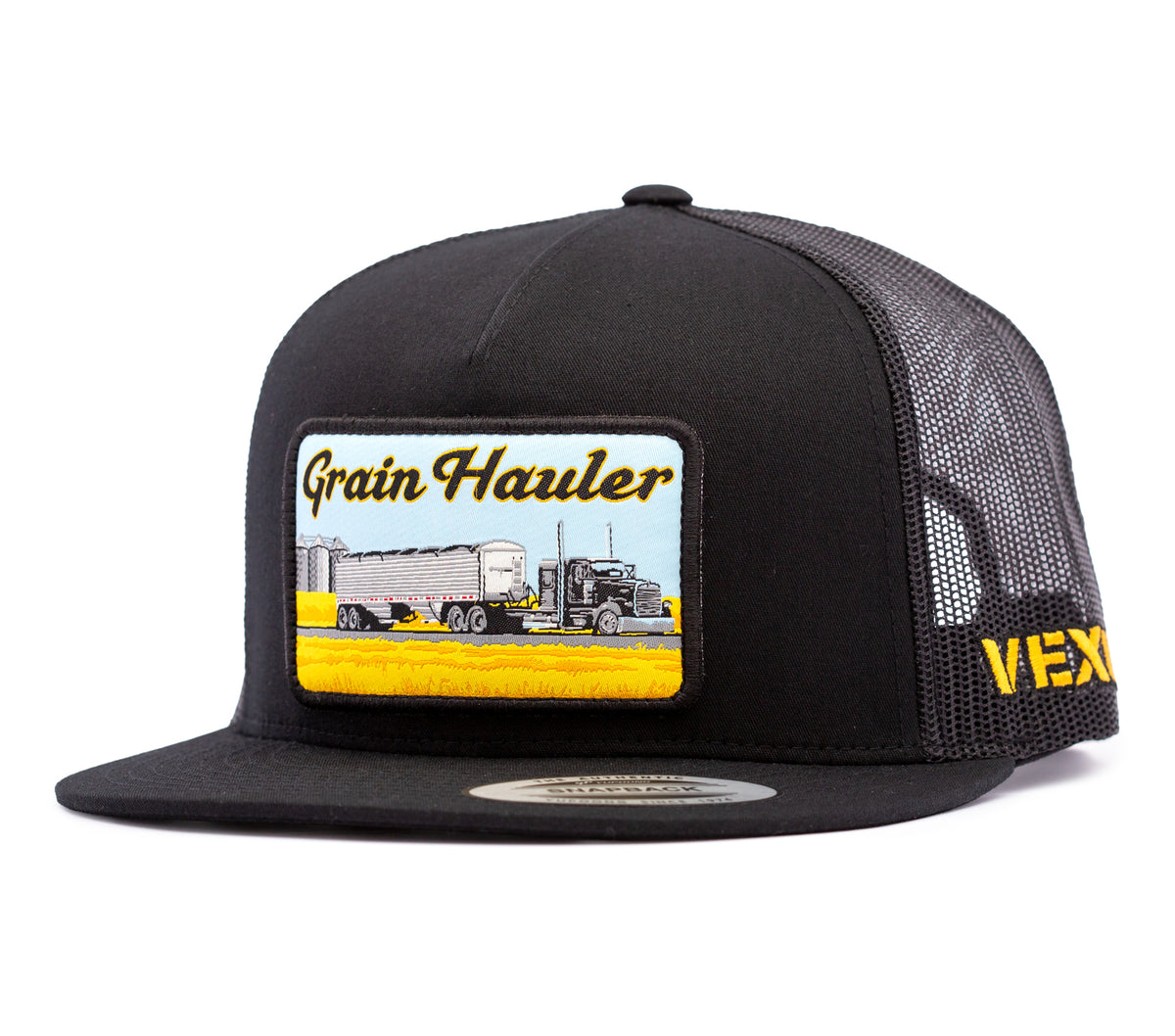 Grain Hauler - Black/Black Mesh