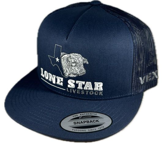 Lone Star Livestock - Navy/Navy Mesh