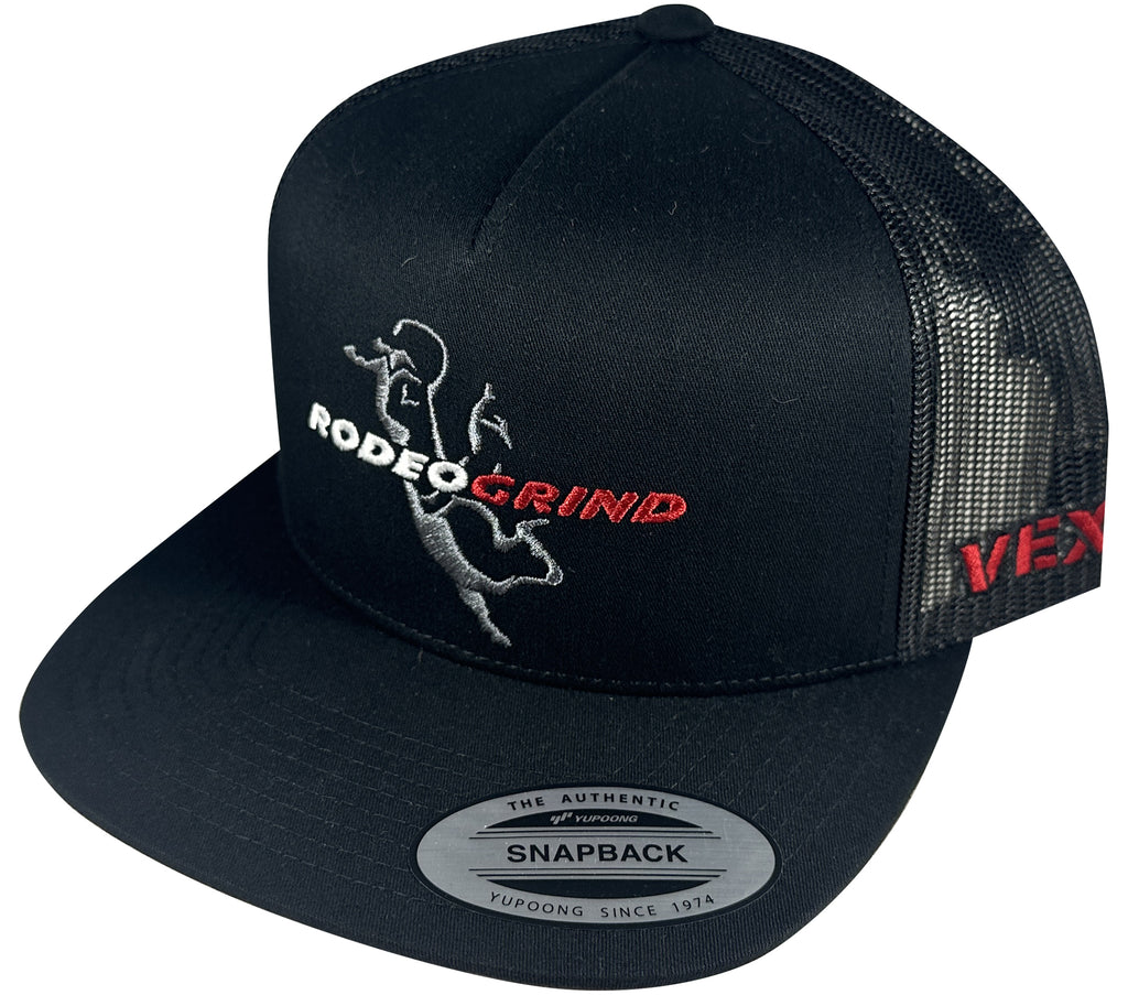 Rodeo Grind - Bull Rider - Black/Black Mesh – VEXIL BRAND