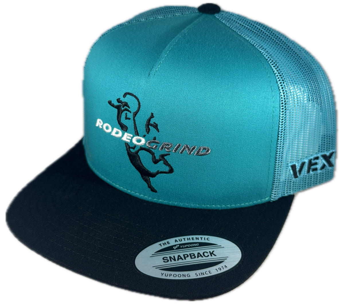 Rodeo Grind - Bull Rider - Black/Teal/Teal Mesh