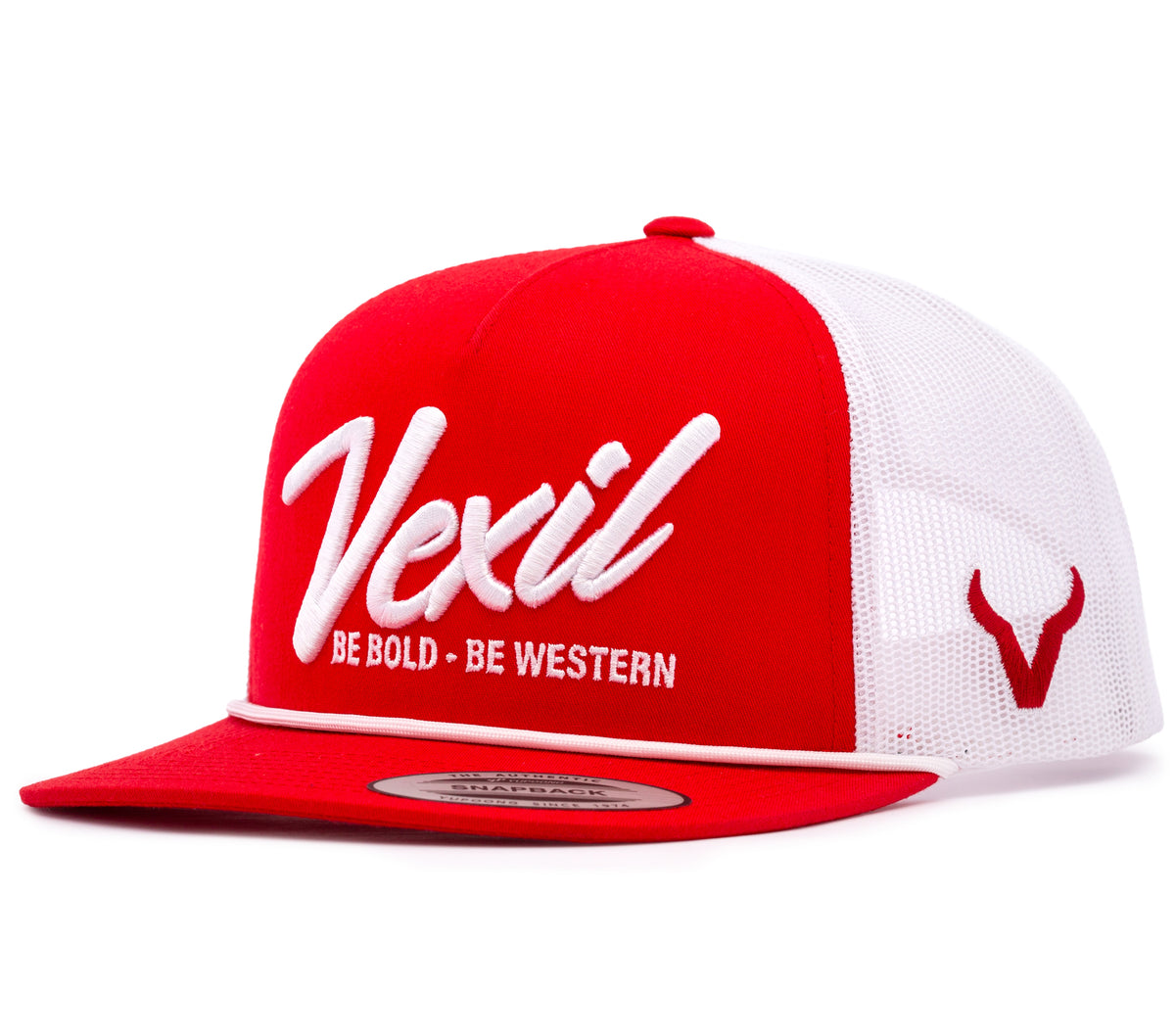 Vexil - Be Bold, Be Western - Red/White Mesh