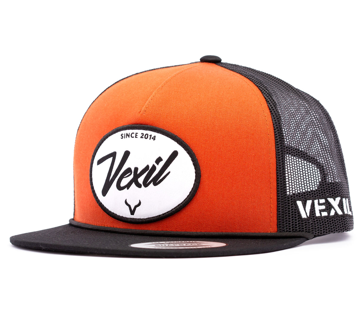 Vexil Brand - 2014 Patch - Black/Dark Orange/Black Mesh