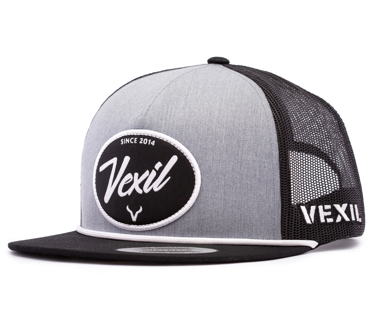 Vexil Brand - 2014 Patch - Black/Heather Grey/Black Mesh
