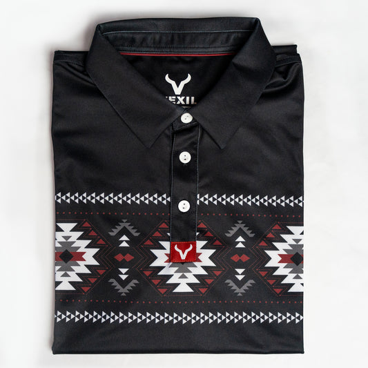 Vexil Brand - Polo - Aztec - Black