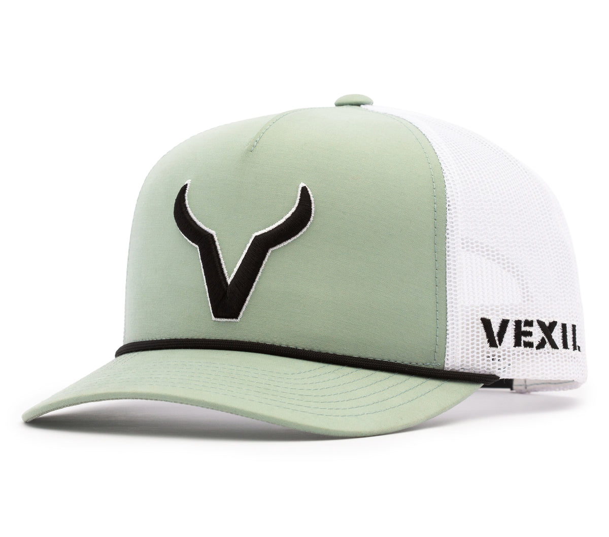 Vexil Brand - Black Icon - Ether/White Mesh