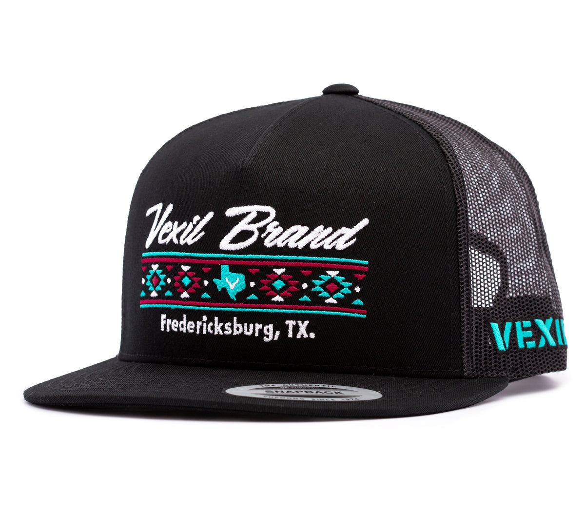 Vexil Brand - Aztec Fredericksburg, TX. - Black/Black Mesh