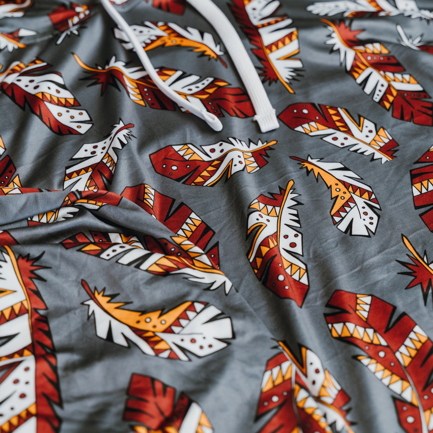 Vexil Brand - Performance Hoodie - Feathers/Grey