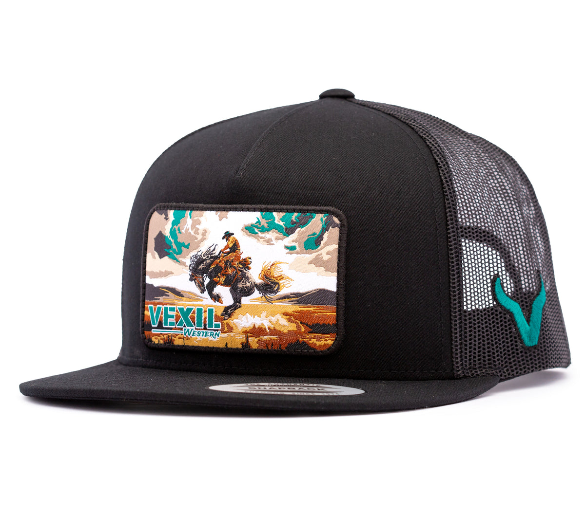 Vexil Western - Get Western - Black/Black Mesh