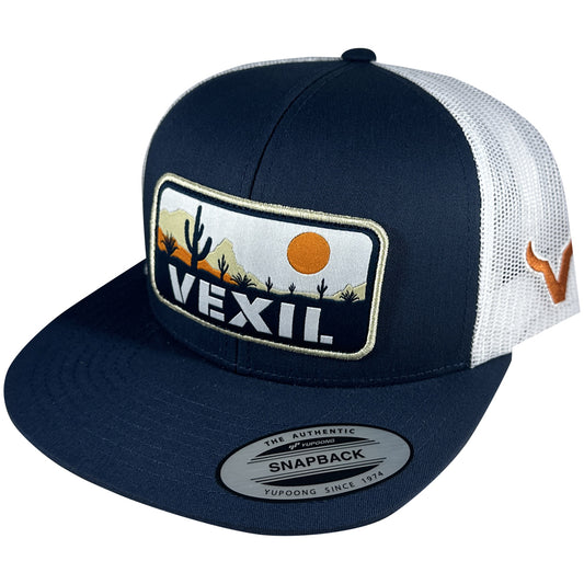 Vexil Brand - Desert Heat - Navy/White Mesh