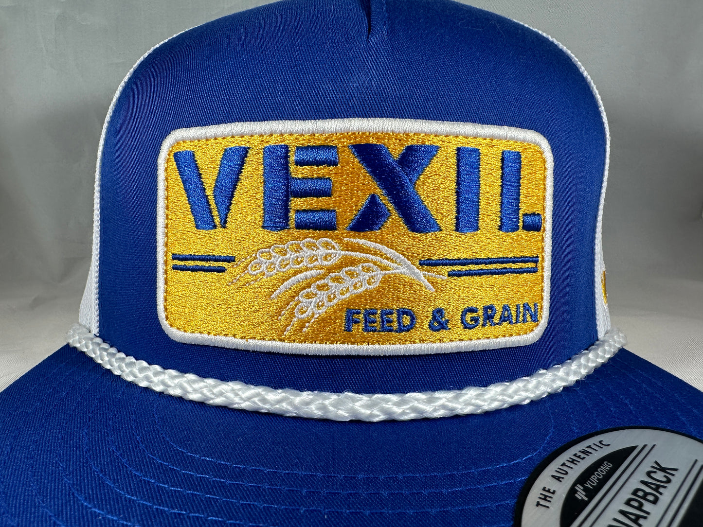 Vexil Feed & Grain - Royal/White Mesh