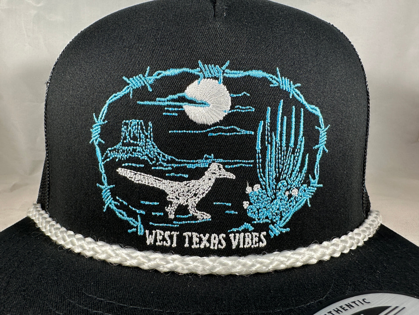 West Texas Vibes - Black/Black Mesh