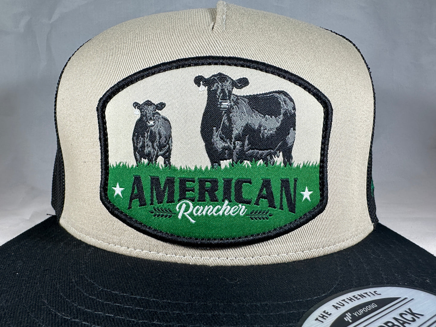 American Rancher - Angus Cow/Calf - Black/Tan/Black Mesh