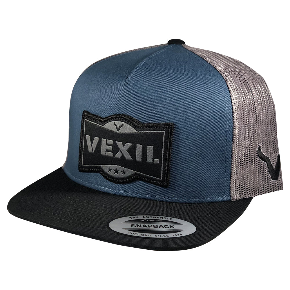 Iron Cowboy - Black/Pale Indigo/Gray Mesh