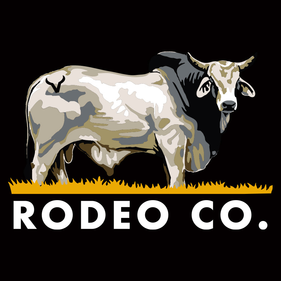 Rodeo Co. - Brahma Bull - Bringing you the greatest show on dirt.  Quality Stock, Quality Entertainment 🤠