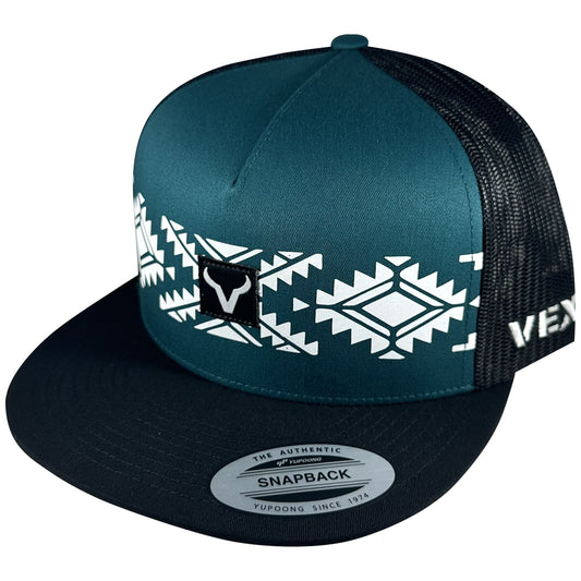 The Baller - Black/Deep Teal/Black Mesh