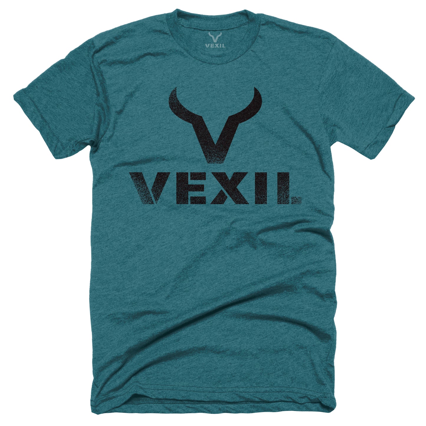 Vexil Brand - Distressed Logo - Deep Teal
