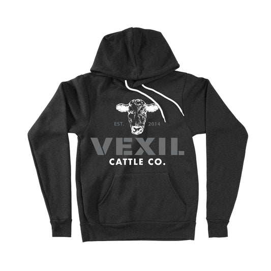 Vexil Cattle Co. - Hoodie - EST 2014 - Black