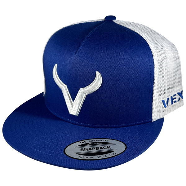 White Icon Royal Blue White Mesh Vexil Brand