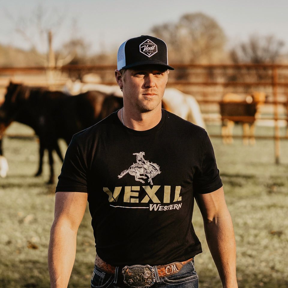 Vexil Brand Vexil Western - Bronc - White Large