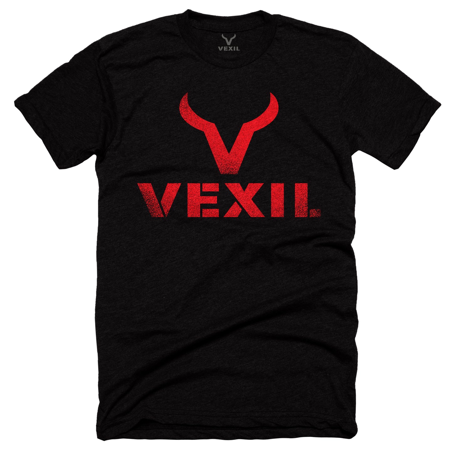 Vexil Brand - Distressed Logo - Black/Red