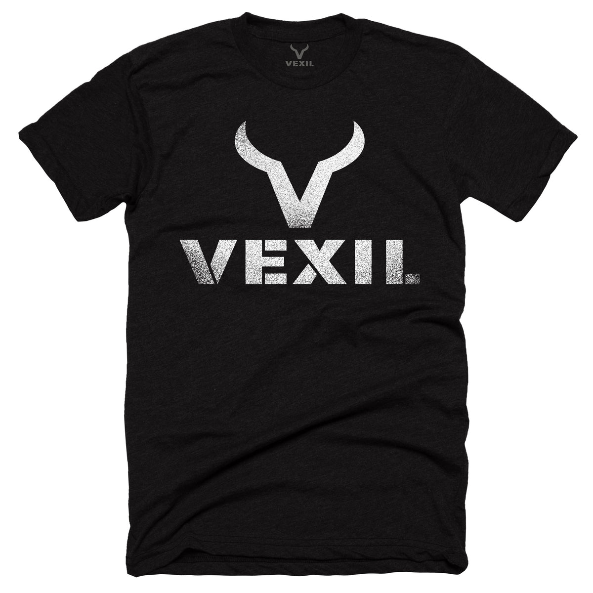 Vexil Brand - Distressed Logo - BLACK